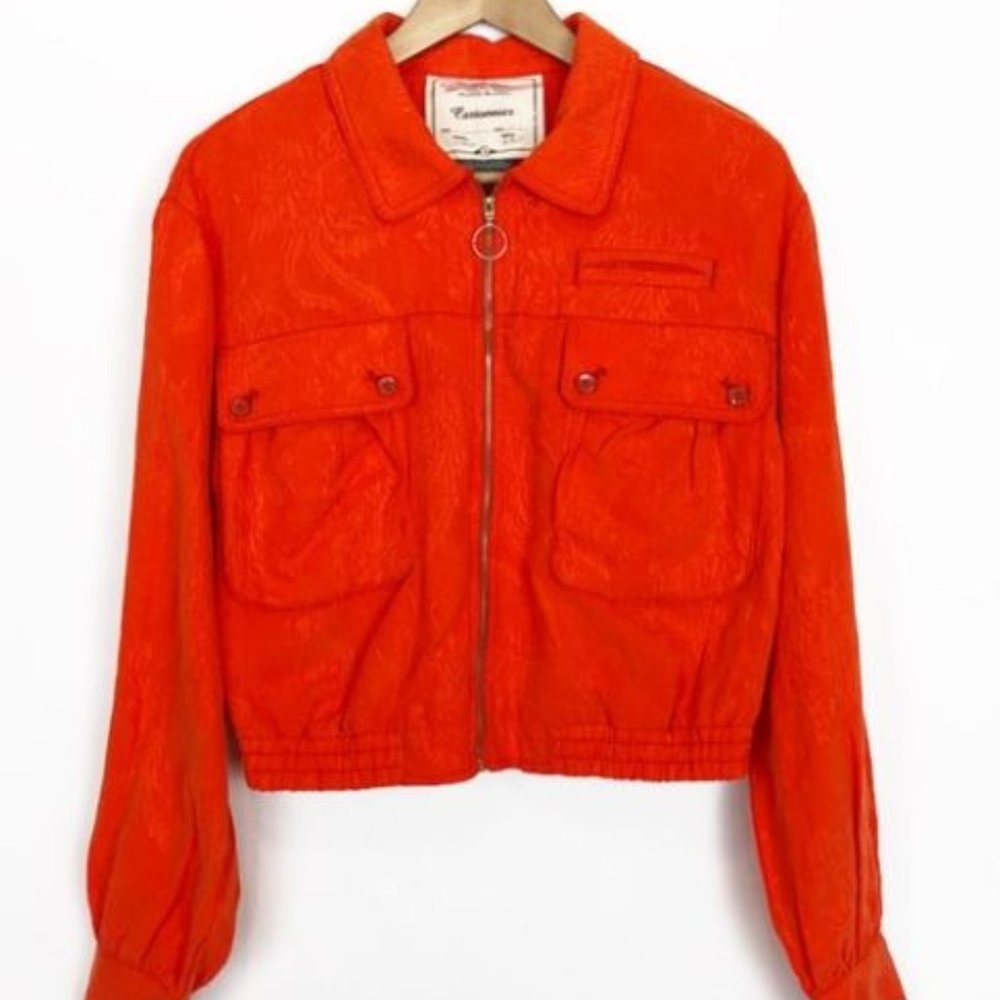 COPY - RARE Anthropologie Cartonnier Eisenhower Bomber Jacket
